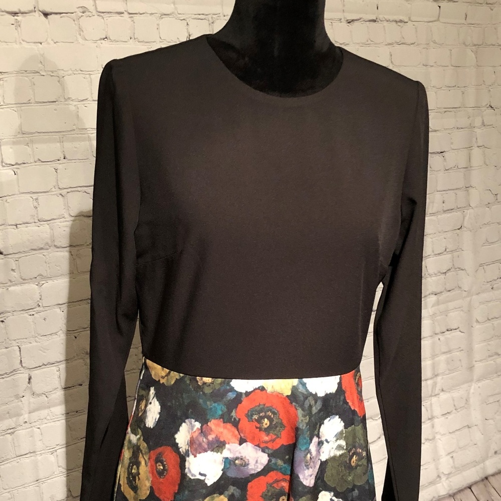 Hutch Tiered Long Sleeve Floral NWT Dress - Picture 3 of 8